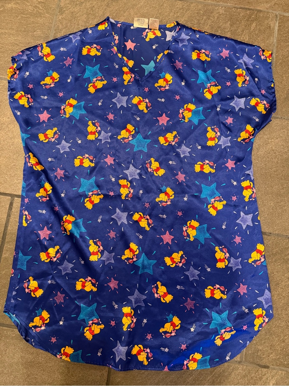90s Vintage Pooh and Piglet Nightgown